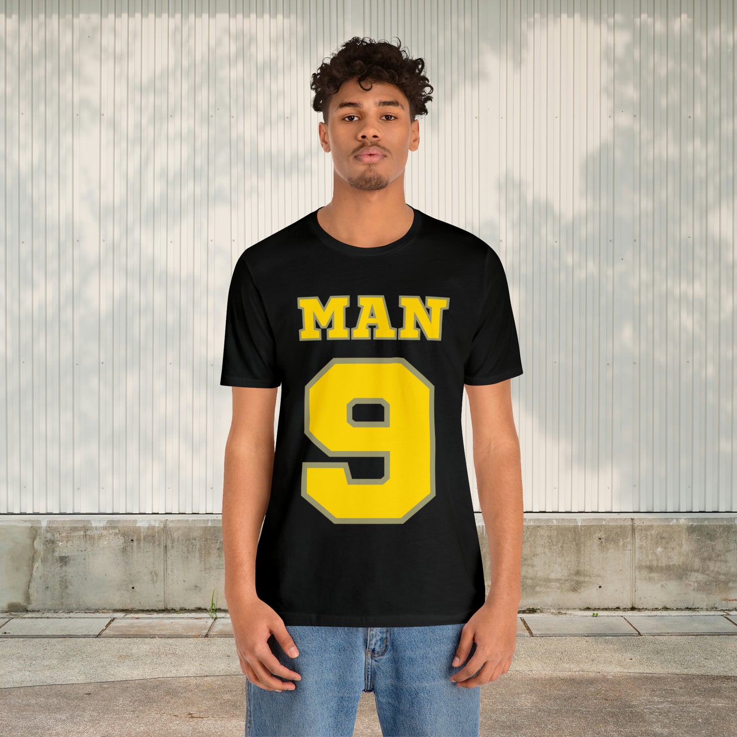 Match Made in Love: Man 9 - Sports-inspired Men's Tee, Winning Together