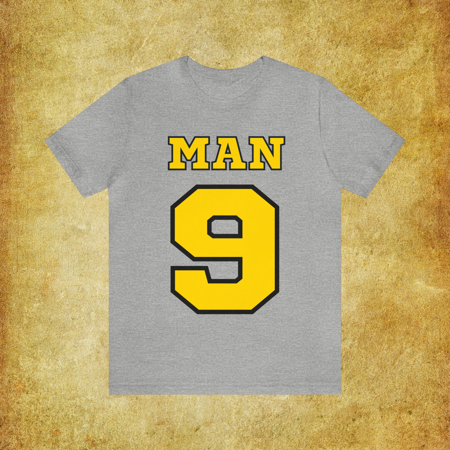 Match Made in Love: Man 9 - Sports-inspired Men's Tee, Winning Together