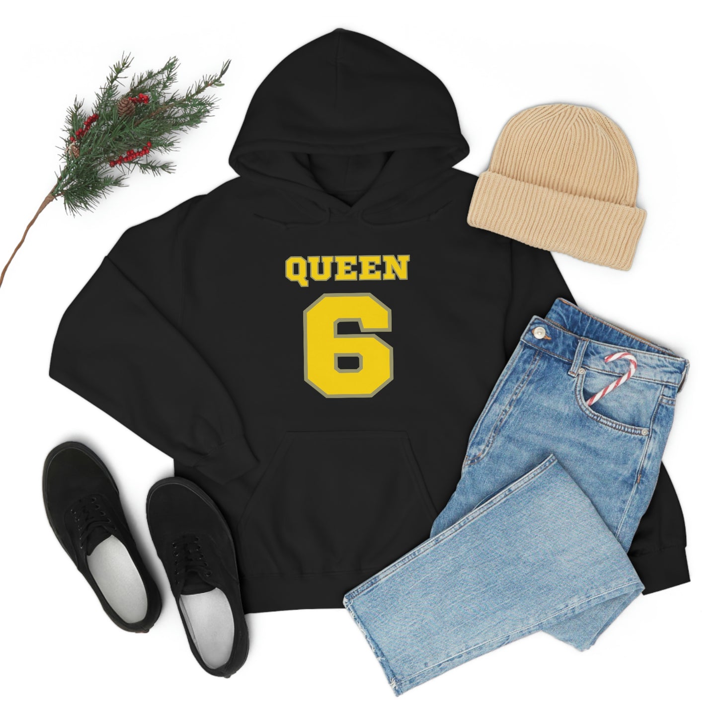Queen 6 (Sports Design) Women's Hoodie
