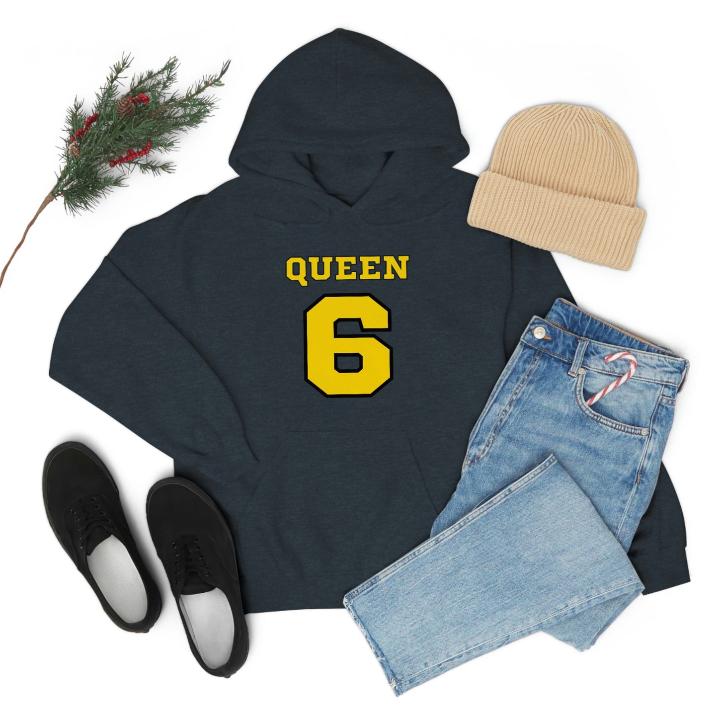 Queen 6 (Sports Design) Women's Hoodie