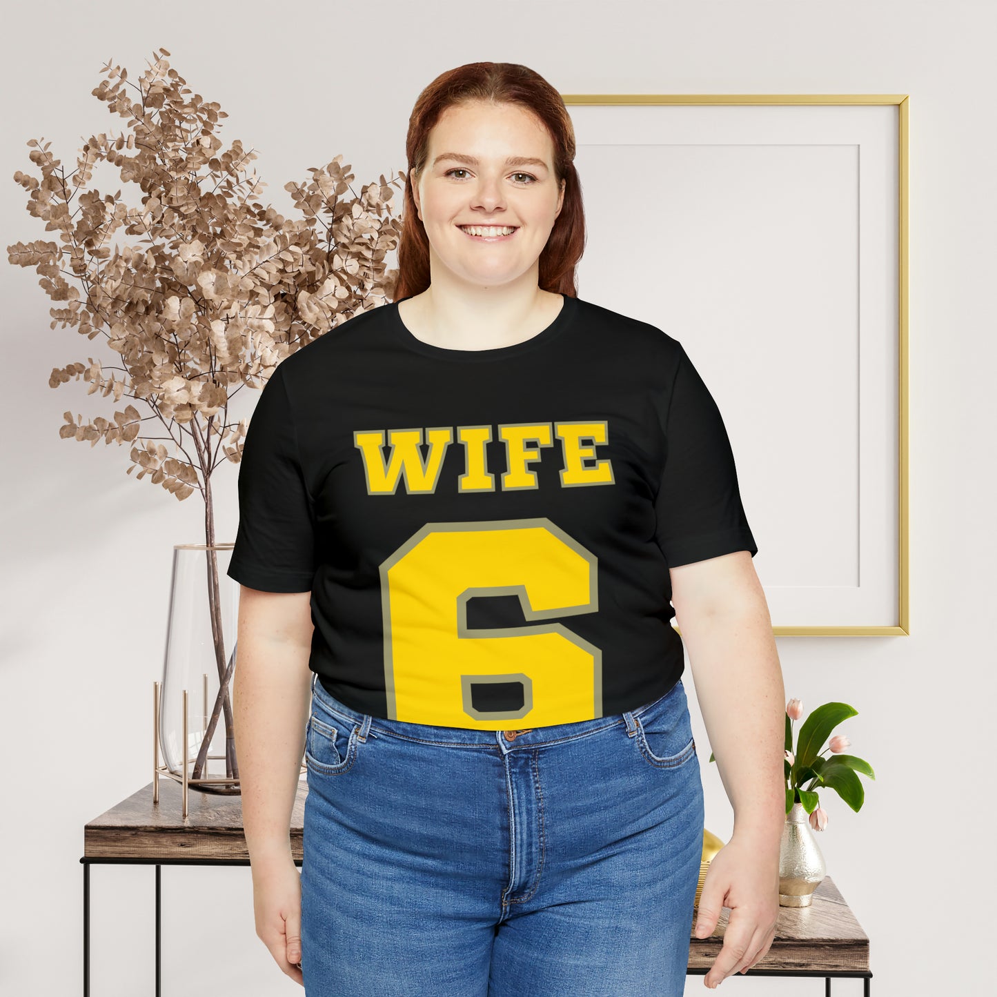 Match Made in Love:  Wife 6 - Sports-inspired Women's Tee, Winning Together