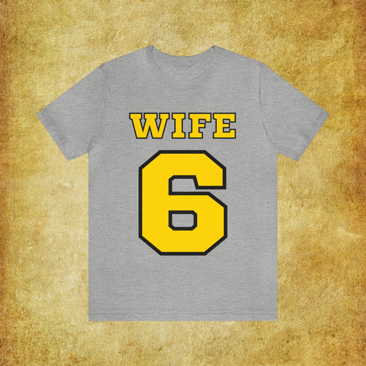 Match Made in Love:  Wife 6 - Sports-inspired Women's Tee, Winning Together