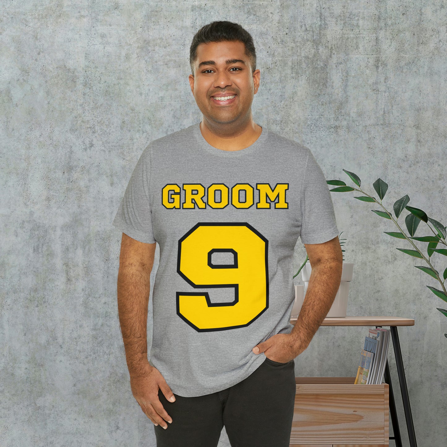 Match Made in Love:  Groom 9 - Sports-inspired Men's Tee, Winning Together