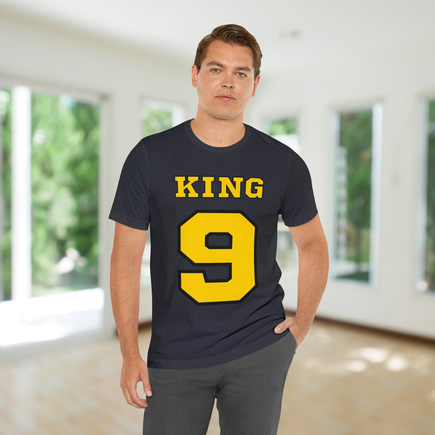 Match Made in Love:  King 9 - Sports-inspired Men's Tee, Winning Together