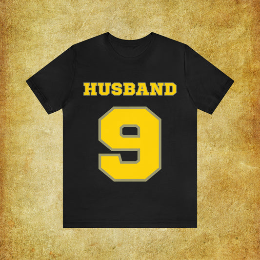 Match Made in Love:  Husband 9 - Sports-inspired Men's Tee, Winning Together