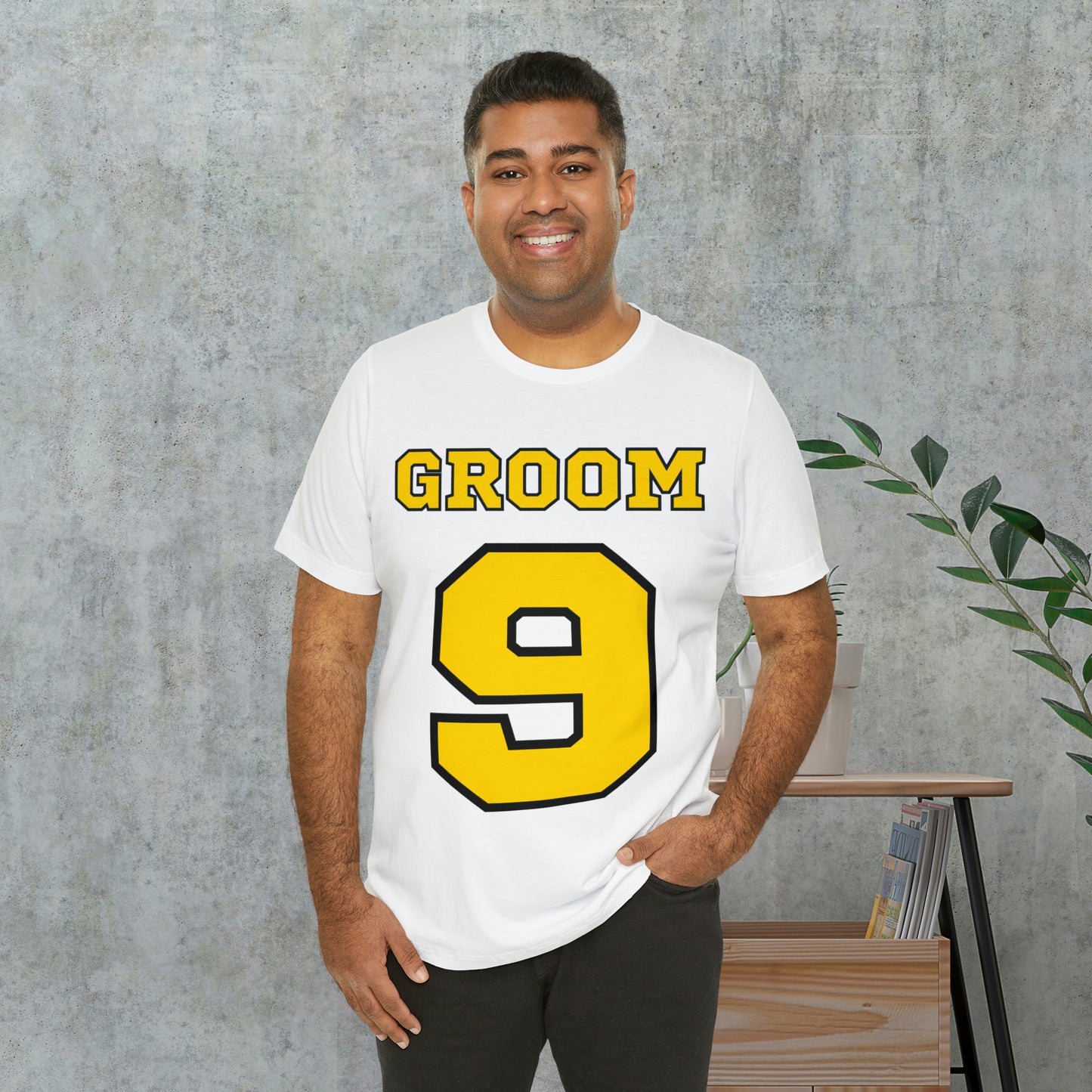 Match Made in Love:  Groom 9 - Sports-inspired Men's Tee, Winning Together