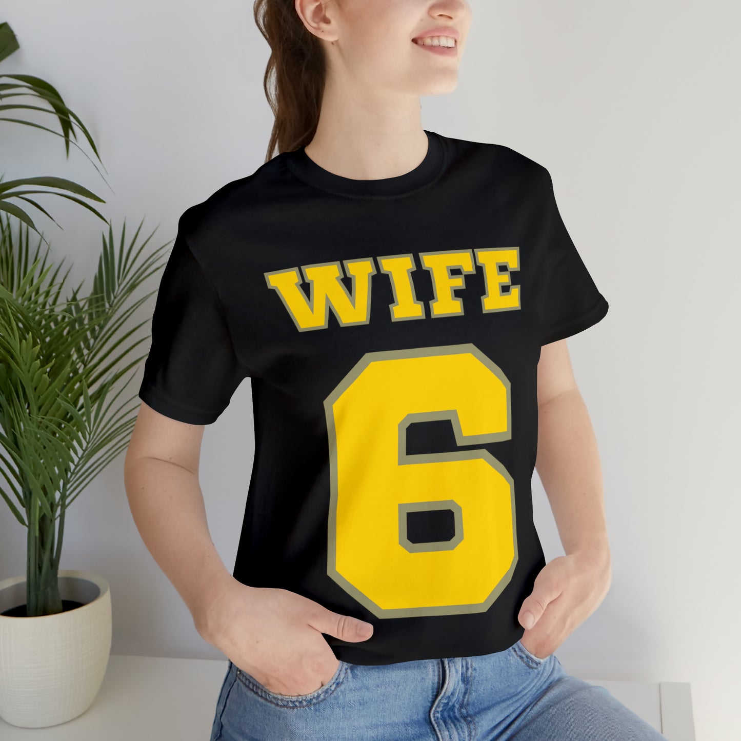 Match Made in Love:  Wife 6 - Sports-inspired Women's Tee, Winning Together