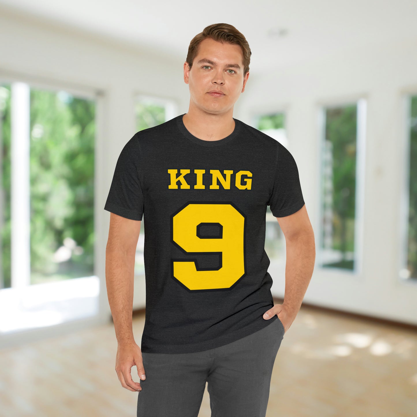 Match Made in Love:  King 9 - Sports-inspired Men's Tee, Winning Together