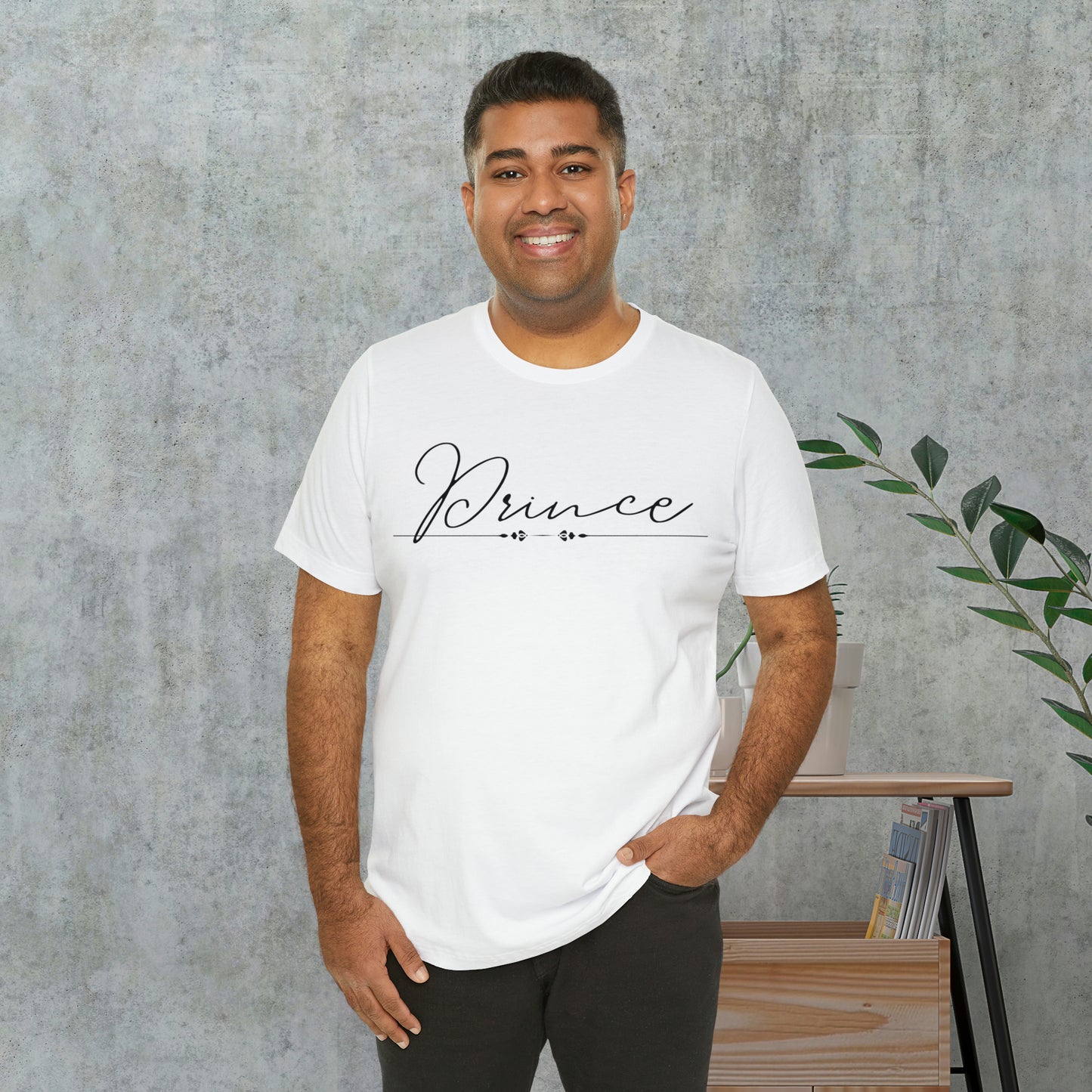 Prince's Hand-Written Typography T-Shirt - Stylish Couple Apparel