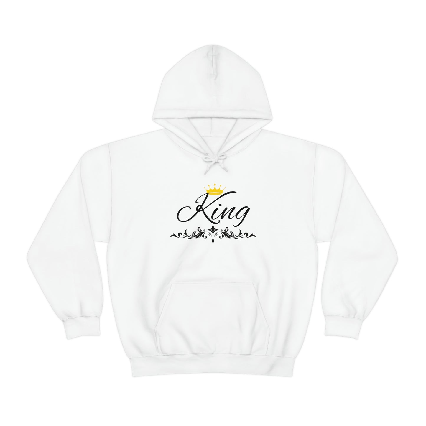 King (Decorated Underline) Men's Hoodie