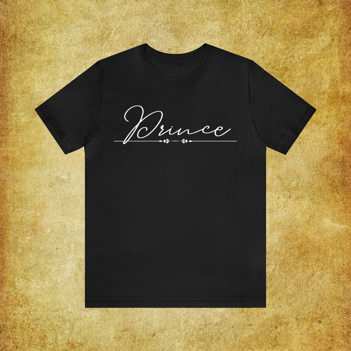 Prince's Hand-Written Typography T-Shirt - Stylish Couple Apparel