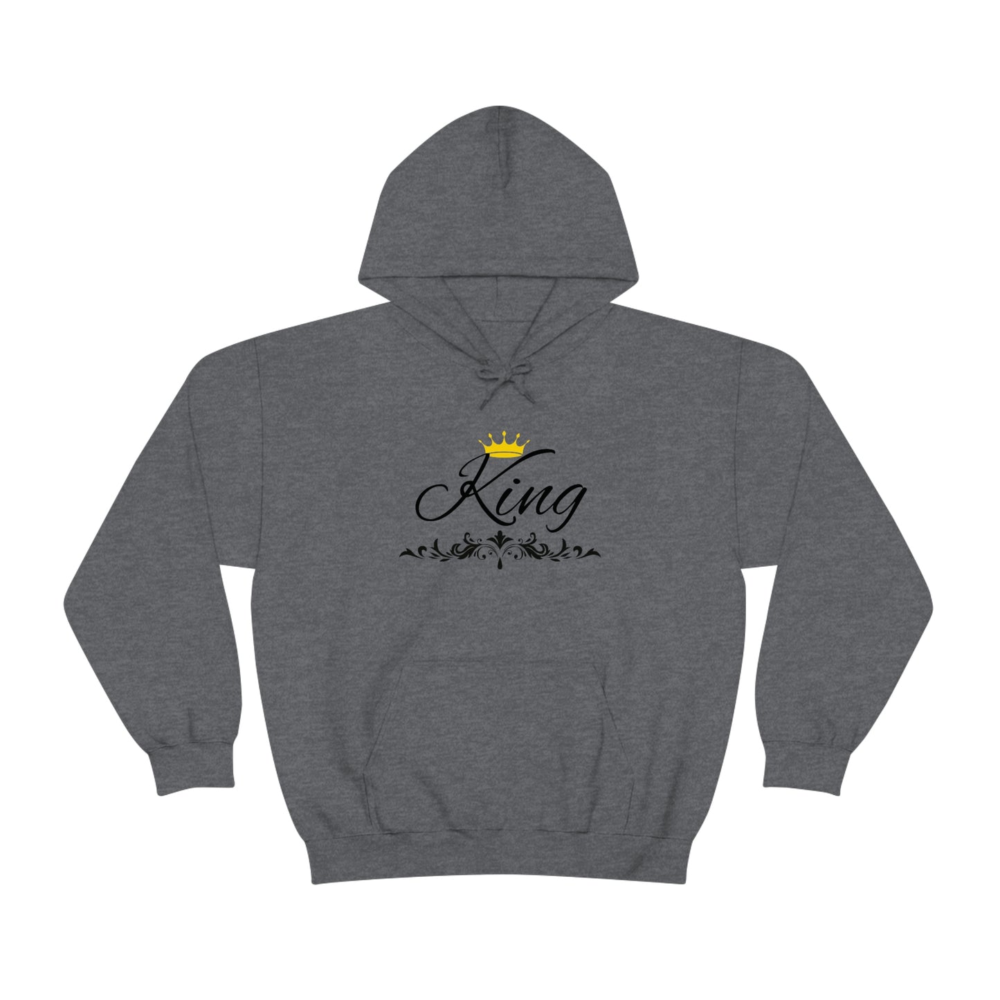 King (Decorated Underline) Men's Hoodie