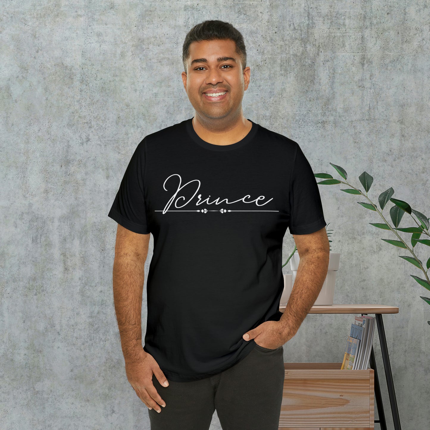 Prince's Hand-Written Typography T-Shirt - Stylish Couple Apparel