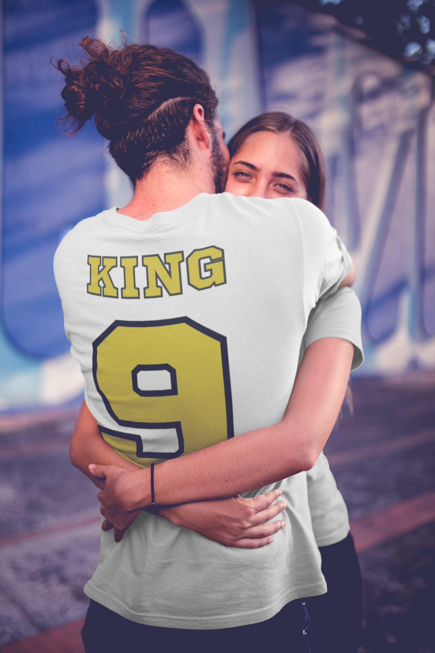 King 9 (Sports Design - Front & Back Print) Men's T-Shirt