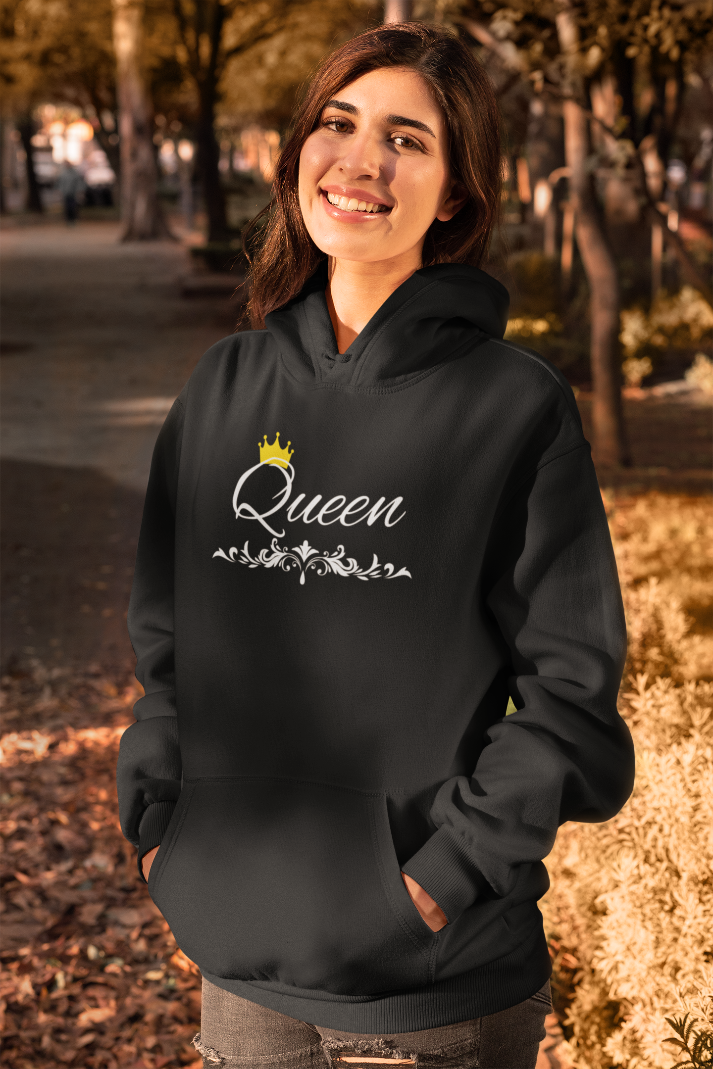 Queen (Decorated Underline) Women's Hoodie