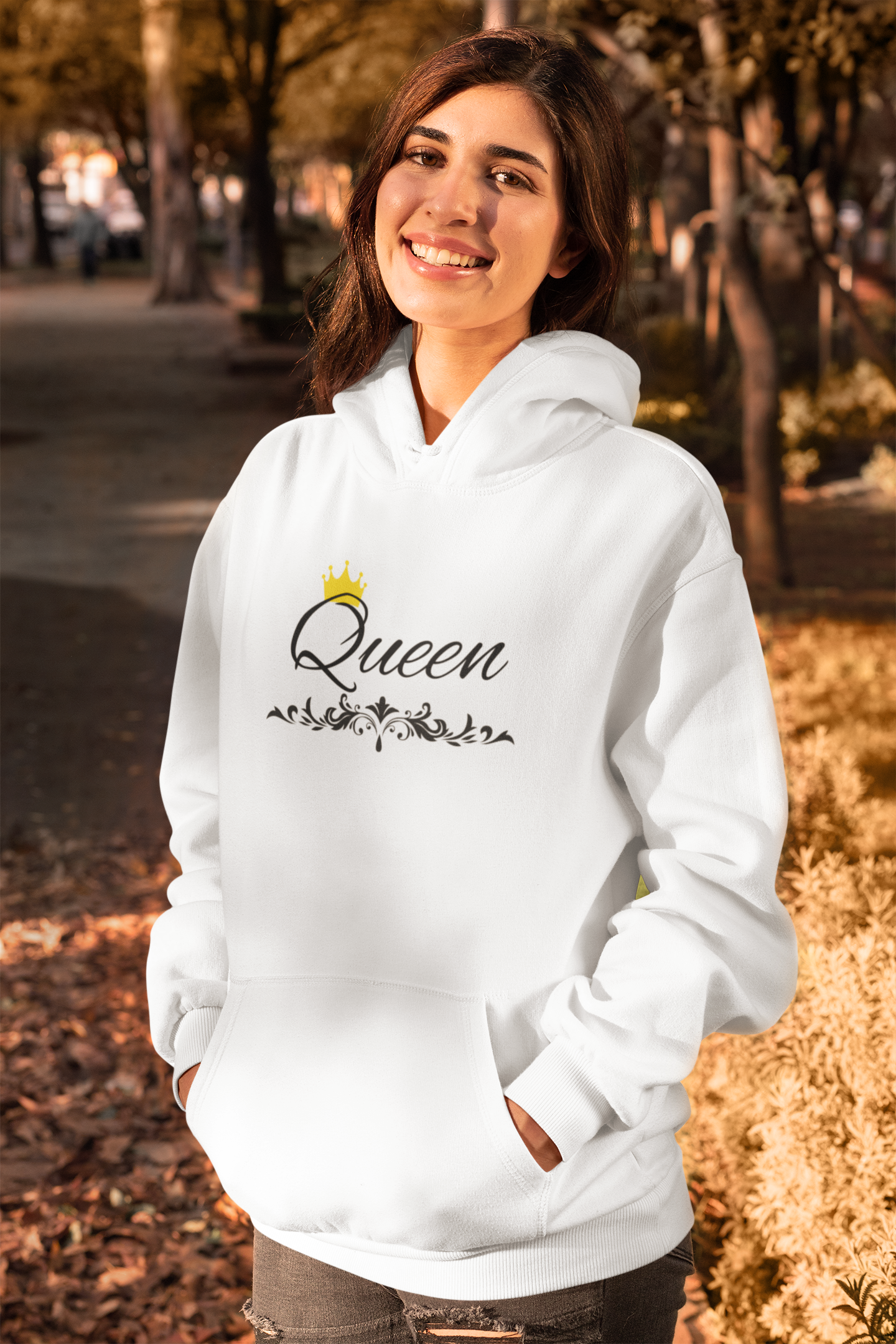 Queen (Decorated Underline) Women's Hoodie