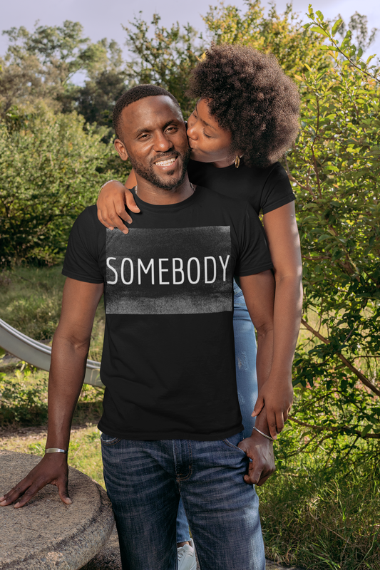 Somebody (Grunge BG) Unisex T-Shirt