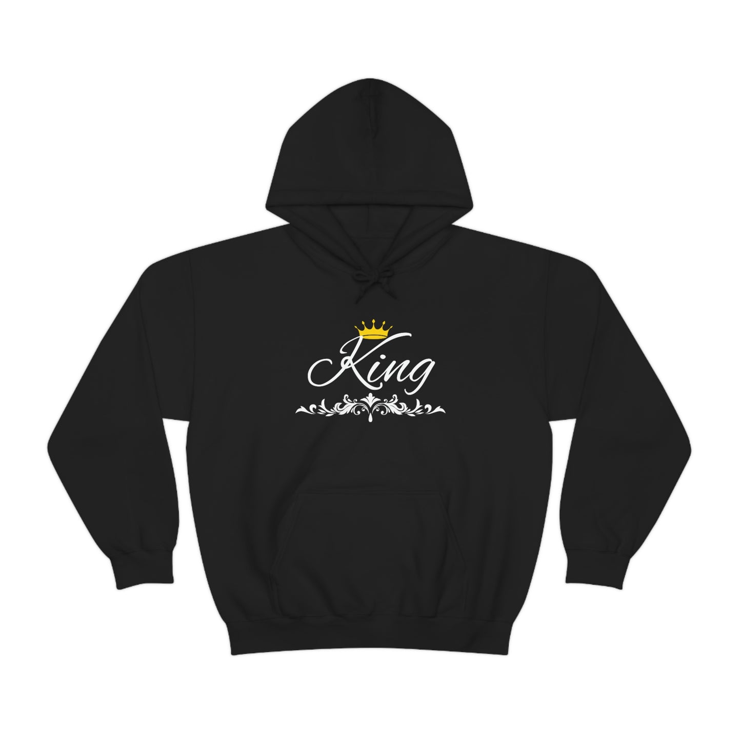 King (Decorated Underline) Men's Hoodie