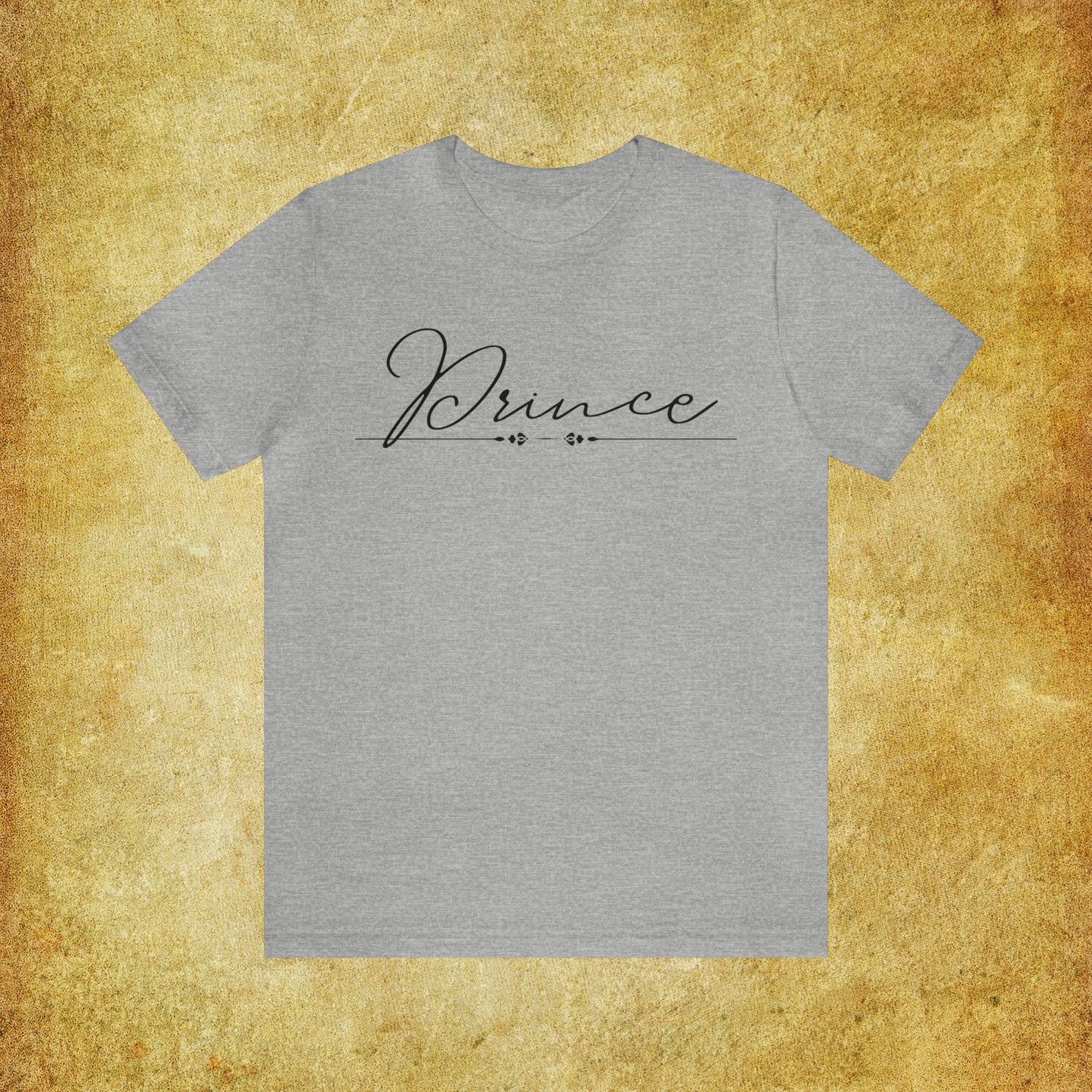 Prince's Hand-Written Typography T-Shirt - Stylish Couple Apparel