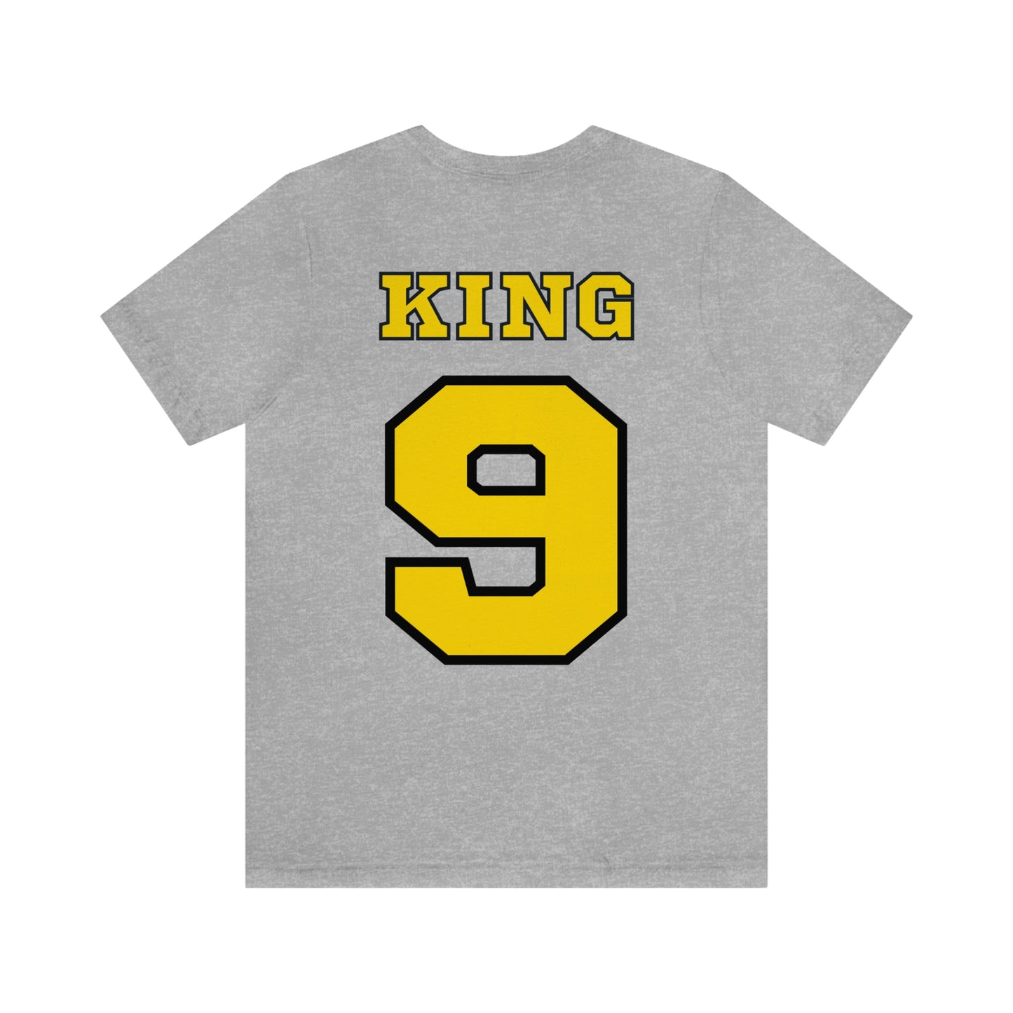 King 9 (Sports Design - Front & Back Print) Men's T-Shirt